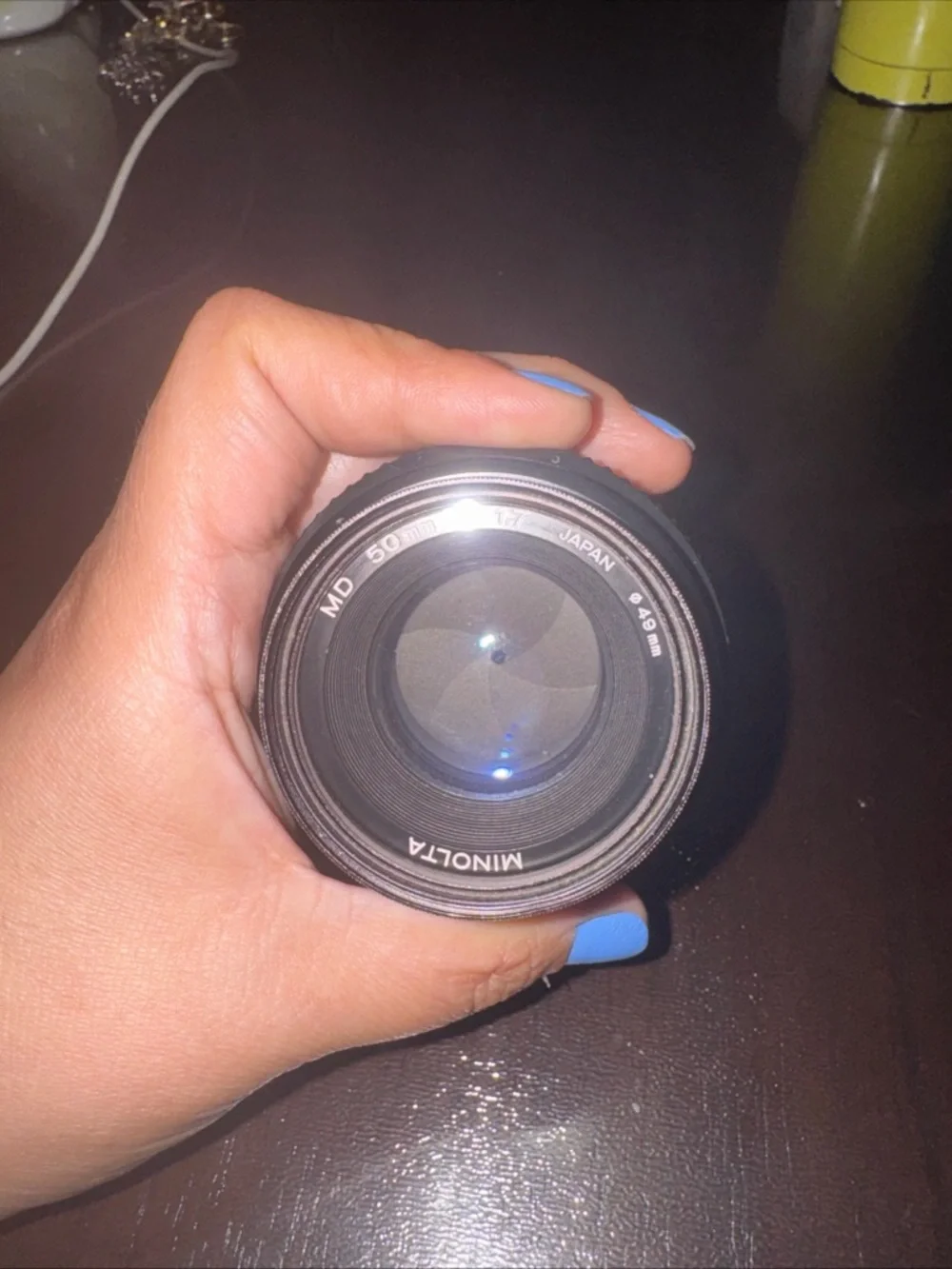 Minolta 50mm f/1.7 Prime Lens - Black